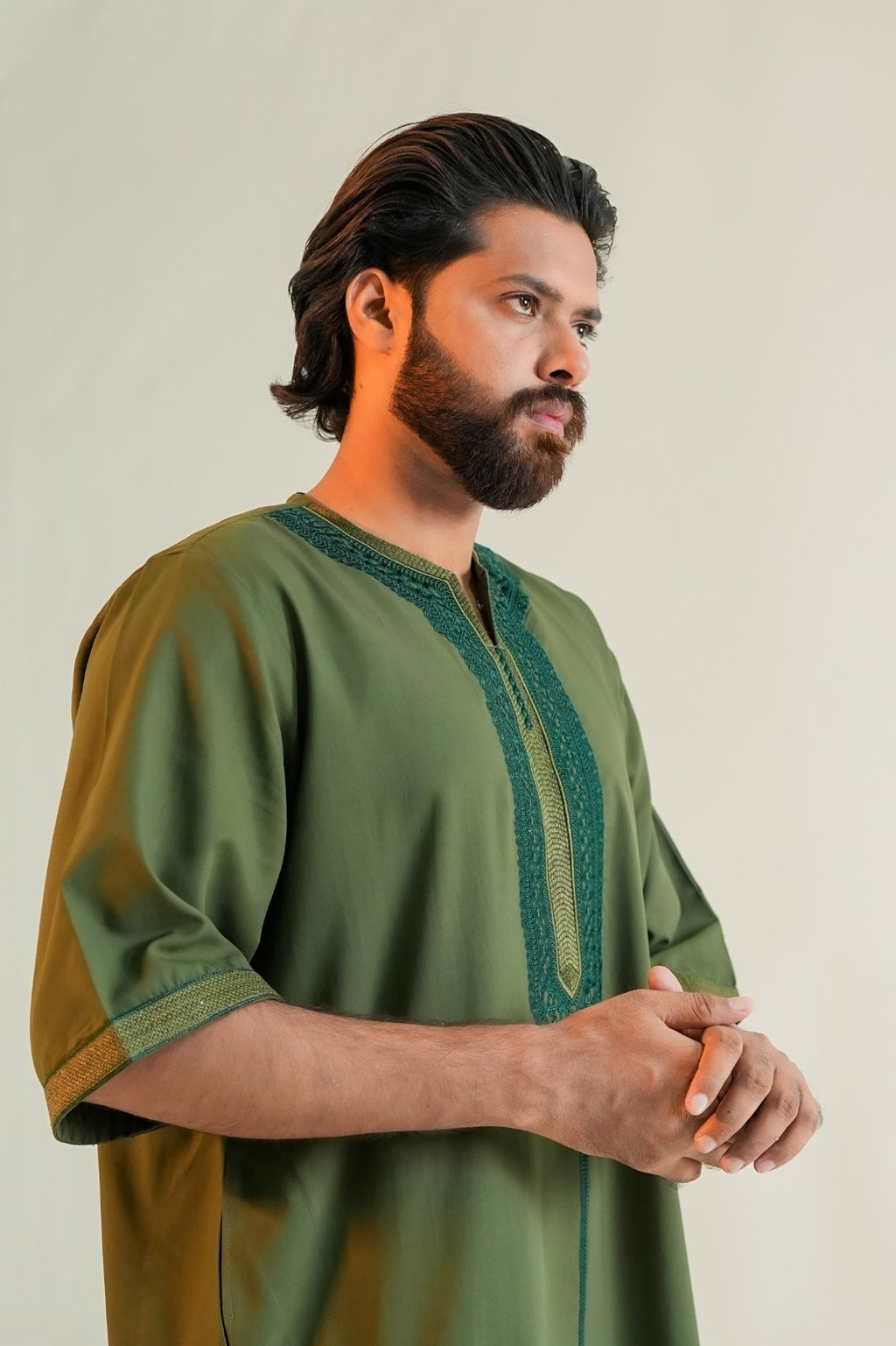 Moroccan Green Jubbah